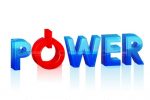 Power with Red Power Button Logo